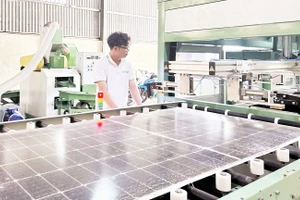 Hệ thống dây chuyền tái chế pin mặt trời. Ảnh: 5RTech