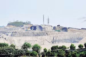 Mỏ apatit ở Lào Cai.