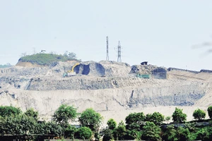 Mỏ apatit ở Lào Cai.