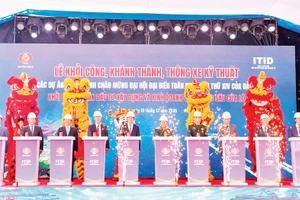 Cảng nước sâu Cửa Lò, tỉnh Nghệ An, là một trong 234 công trình trọng điểm của cả nước được khởi công ngày 19/12. Nguồn nghean.gov.vn