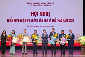 Ngành văn hóa-thể thao Hà Nội vinh danh những tập thể, cá nhân có nhiều thành tích trong năm 2025.