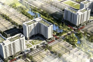 Dự án nhà ở xã hội ở phường Vũ Phúc (tỉnh Hưng Yên).