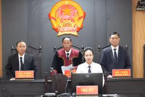 Hội đồng xét xử Tòa án nhân dân tỉnh Đắk Lắk tuyên án.