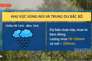 [Video] Ứng phó nguy cơ mưa lớn tại Bắc Bộ sau đợt nắng nóng