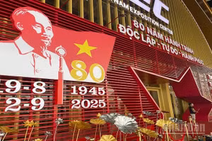 Triển lãm “80 năm hành trình Độc lập-Tự do-Hạnh phúc” sẽ diễn ra từ 28/8 đến 5/9. 