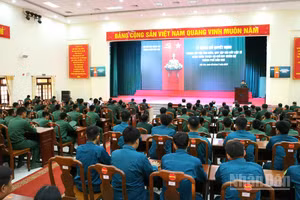 Quang cảnh buổi lễ.