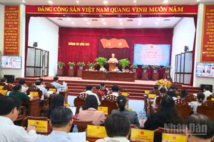 Quang cảnh hội nghị.