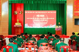 Quang cảnh hội nghị.