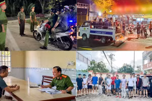 Lực lượng Công an tăng cường tuần tra, kiểm soát, kịp thời phát hiện, làm việc với các trường hợp có hành vi liên quan cá độ bóng đá trái phép trong thời gian diễn ra World Cup 2026.