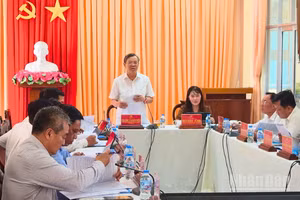 Quang cảnh buổi giám sát.