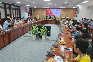 Quang cảnh Lễ công bố.