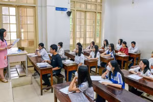 Sức bật trong giai đoạn cuối ôn tập của học sinh là một “biến số” cần lưu tâm. (Ảnh Thành Đạt)