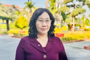 Cục trưởng Cục Thống kê Nguyễn Thị Hương. (Ảnh: HNV)