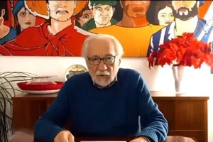 Ông Renato Darsie, Chủ tịch Chi Hội hữu nghị Italy-Việt Nam vùng Veneto. (Ảnh: Thanh Hải/TTXVN)