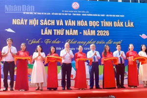 Sở Văn hóa, Thể thao và Du lịch phối hợp với các ngành liên quan tổ chức Ngày hội Sách và văn hóa đọc tỉnh Đắk Lắk lần thứ 5 năm 2026.