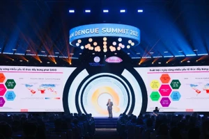 Quang cảnh Hội nghị về sốt xuất huyết năm 2025 tại Thành phố Hồ Chí Minh.