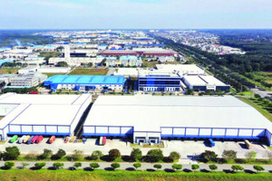 Một góc Khu Công nghiệp Bàu Bàng, Thành phố Hồ Chí Minh.