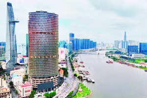 Một góc Thành phố Hồ Chí Minh. (Ảnh THẾ ANH)