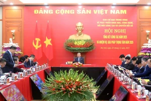 Tổng Bí thư Tô Lâm chủ trì Hội nghị tổng kết công tác năm 2025 của Ban Chỉ đạo Trung ương về phát triển khoa học, công nghệ, đổi mới sáng tạo và chuyển đổi số.