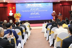 Quang cảnh buổi lễ.