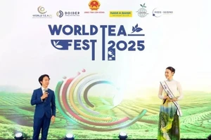 Đại diện Ban tổ chức trình bày tổng quan về kế hoạch tổ chức Lễ hội Trà quốc tế 2025. Ảnh: BTC