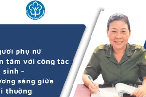 Chị Nguyễn Thị Hoàng Nhung, Tổ phó Tổ an ninh, trật tự cơ sở Khu vực 3, phường Ninh Kiều.