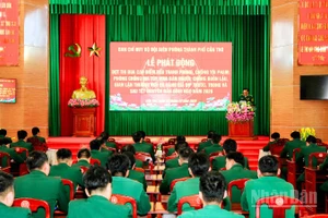 Quang cảnh buổi lễ phát động.