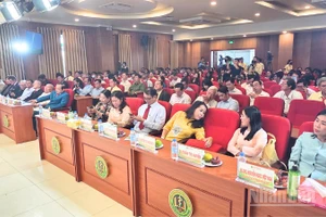 Đại biểu tham dự Lễ công bố.