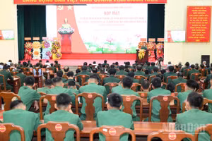 Quang cảnh buổi họp mặt.