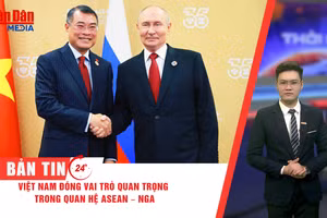 [Video] Thời sự 24h ngày 20/6: Việt Nam đóng vai trò quan trọng trong quan hệ ASEAN-Nga