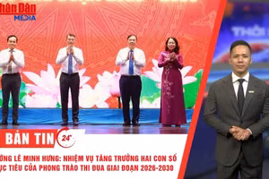 [Video] Thời sự 24h ngày 13/6/2026: Thủ tướng Chính phủ phát động Phong trào quyết tâm thực hiện mục tiêu tăng trưởng bền vững 2 con số