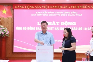 Phát động ủng hộ đồng bào bị thiệt hại do bão số 10