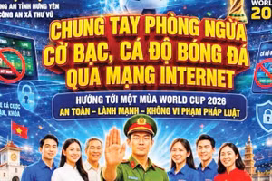 Công an các địa phương tăng cường tuyên truyền phòng chống cá độ bóng đá.