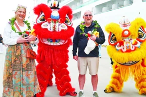 Du khách quốc tế đến Hạ Long, Quảng Ninh trong ngày mồng 1 Tết Bính Ngọ.