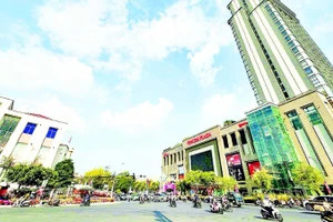 Một góc Cần Thơ những ngày bước sang năm mới.