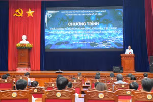Quang cảnh chương trình phát động.