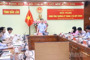 Theo kế hoạch thì phát biểu chỉ đạo khai mạc hội nghị không quá 10 phút và phát biểu kết luận của lãnh đạo không quá 50 phút.
