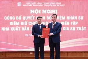 Đồng chí Nguyễn Thái Bình kiêm giữ chức Phó Tổng Biên tập Nhà xuất bản Chính trị quốc gia Sự thật