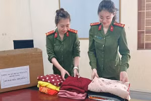 Hoạt động quyên góp áo dài của Hội Phụ nữ (Công an xã Hưng Nguyên) góp phần lan tỏa giá trị nhân văn, tăng cường gắn kết, sẻ chia với phụ nữ vùng sâu, vùng xa.