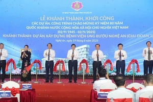Lễ thành thành Bệnh viện Ung Bướu Nghệ An (giai đoạn 2)