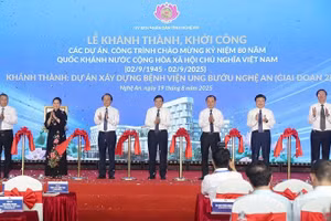 Lễ thành thành Bệnh viện Ung Bướu Nghệ An (giai đoạn 2)