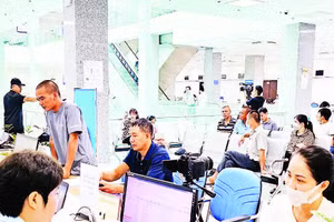 Tỷ lệ giải quyết đúng hạn và trước hạn tại Trung tâm phục vụ hành chính công tỉnh Quảng Ninh đạt hơn 99,8%.