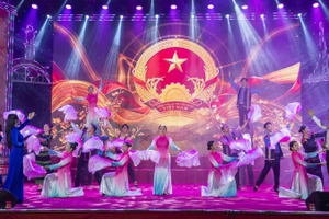 Một tiết mục nghệ thuật đặc sắc chào mừng thành công cuộc bầu cử đại biểu Quốc hội khóa XVI và bầu cử đại biểu Hội đồng nhân dân các cấp nhiệm kỳ 2026-2031.