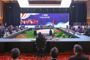 Quang cảnh Hội nghị Cấp cao ASEAN-Trung Quốc lần thứ 28. (Ảnh: VGP/Nhật Bắc)