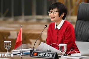Đại sứ Tôn Thị Ngọc Hương. (Ảnh: TTXVN)