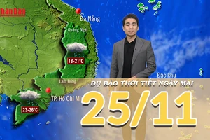 [Video] Dự báo thời tiết đêm nay và ngày mai 25/11/2025: Khối khí lạnh tràn xuống, nhiệt độ đêm ở Bắc Bộ giảm thấp 