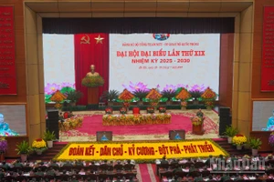 Quang cảnh Đại hội. (Ảnh: HẢI ĐĂNG)