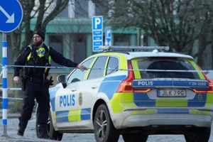 Cảnh sát Thụy Điển. (Ảnh: X)