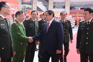 [Ảnh] Thủ tướng Phạm Minh Chính dự Hội nghị Công an toàn quốc lần thứ 81