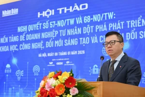 Tháo gỡ điểm nghẽn để doanh nghiệp tư nhân đột phá phát triển khoa học, công nghệ, đổi mới sáng tạo